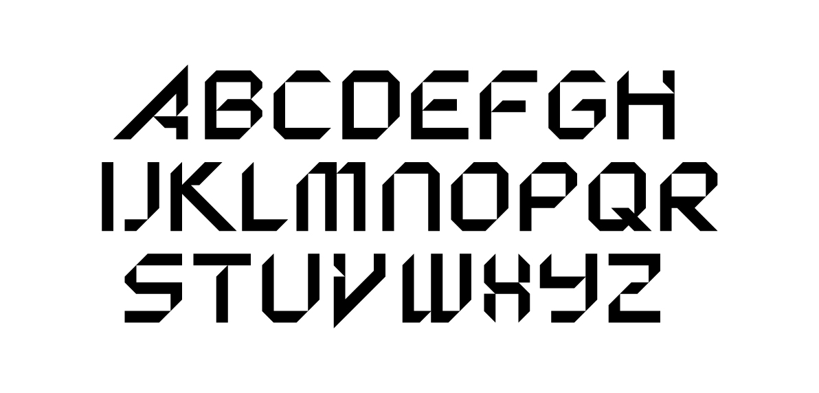 Modex Regular - Capitals