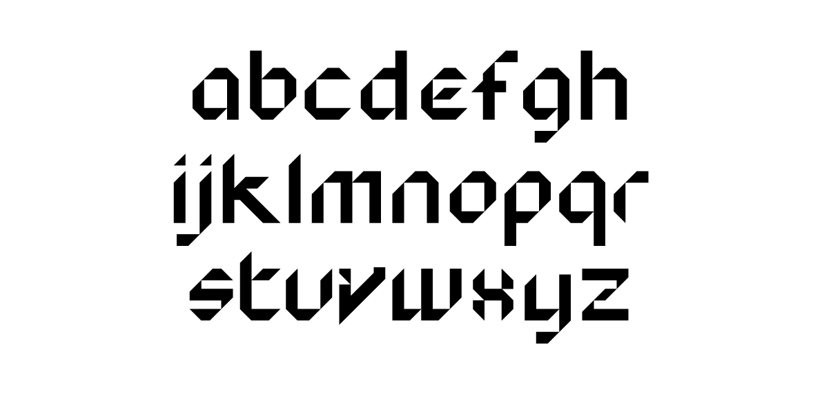 Modex Regular - Lowercase